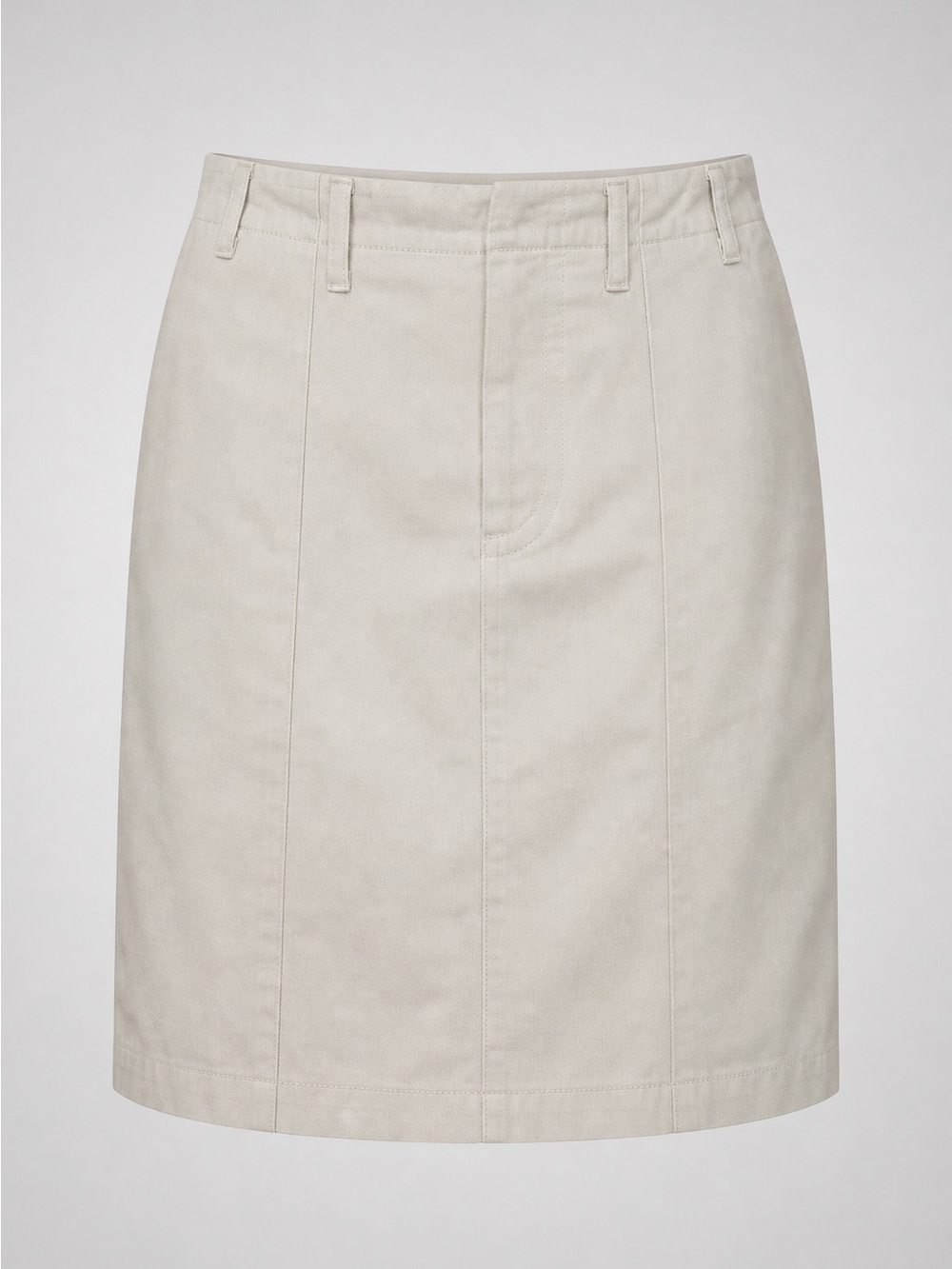Banana Republic Women's Midi Skirt in Light Beige